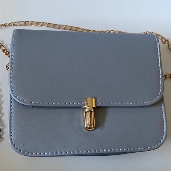Silvery Gray Chain Crossbody Popular Fashion Bag - Picture 8 of 11